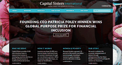 Desktop Screenshot of capitalsisters.org