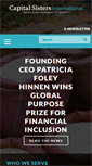 Mobile Screenshot of capitalsisters.org