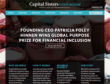 Tablet Screenshot of capitalsisters.org